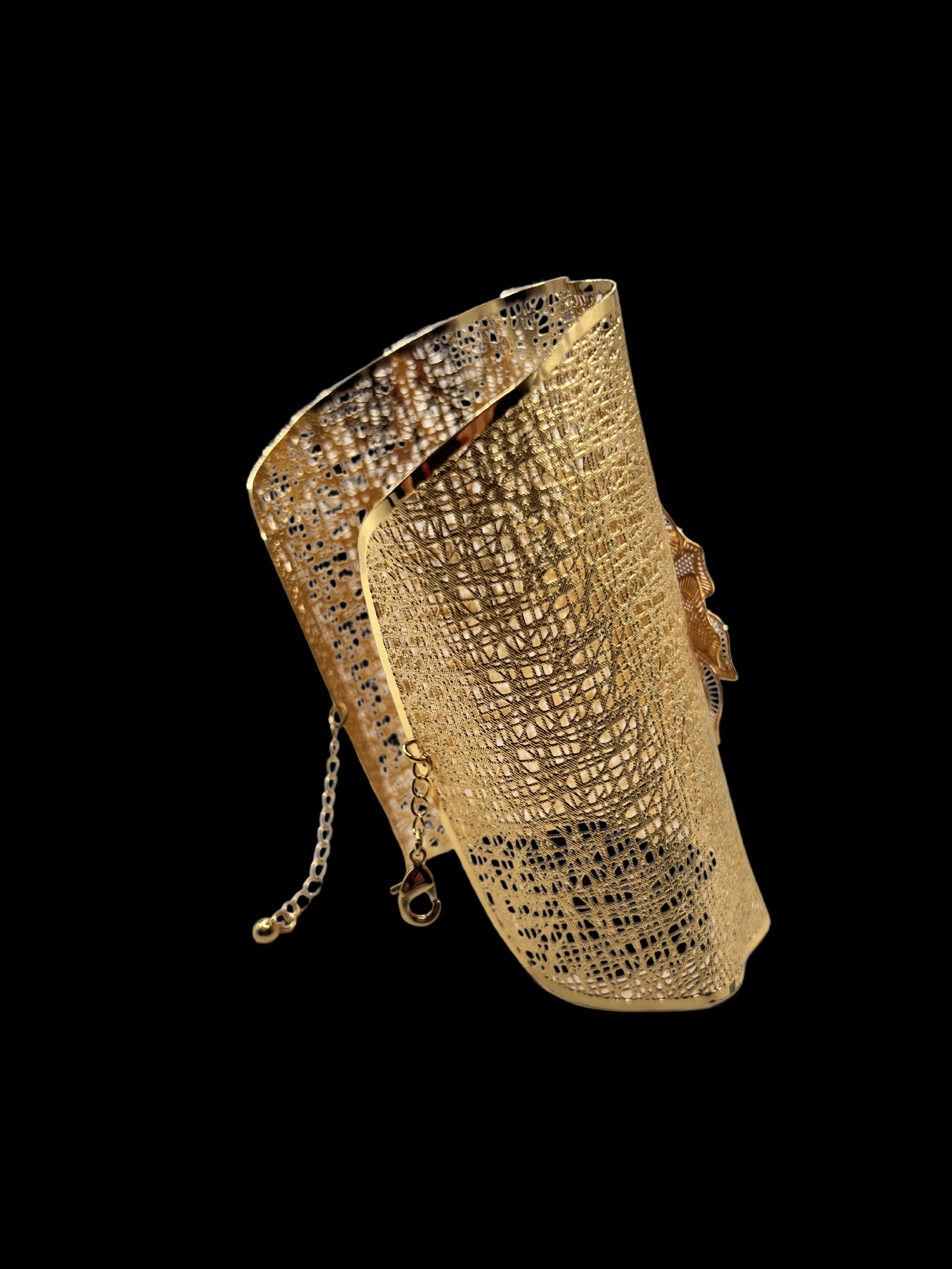 Gulbahar Arm Cuff & Ring Set